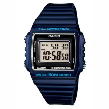 Casio General W-215H-2AV Blue Strap Classic Digital Men's Watch 